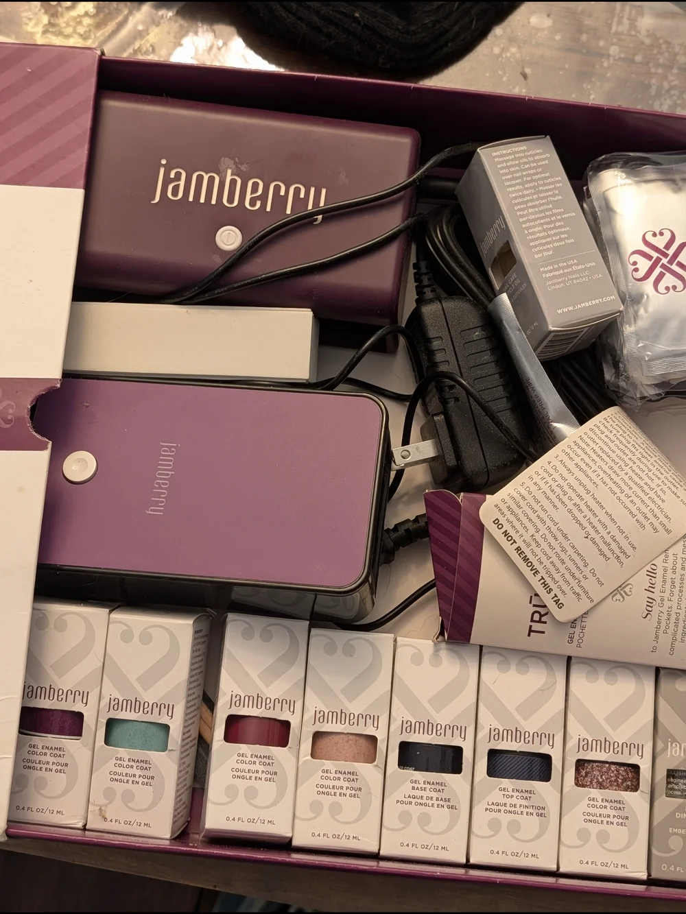Jamberry branded portable